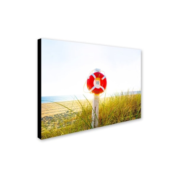 Preston 'Florida Beach Saver' Canvas Art,35x47